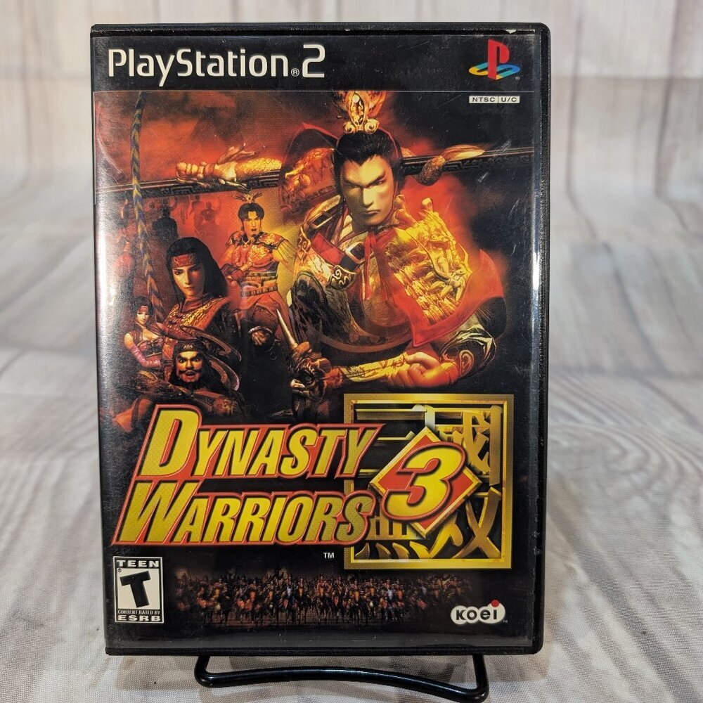 PlayStation 2 Dynasty Warriors 3 & Kessen II Game Lot